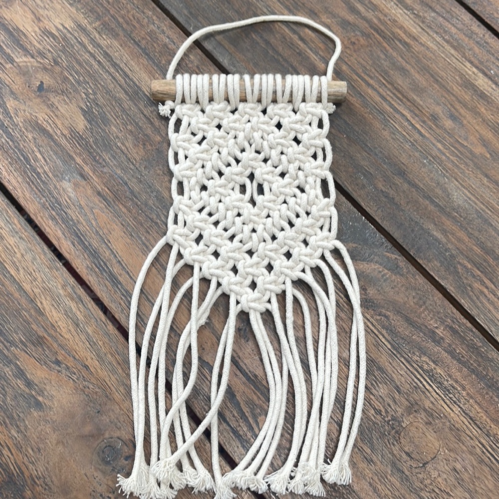 Small Macramé wall art